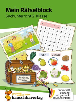 cover image of Mein Rätselblock Sachunterricht 2. Klasse